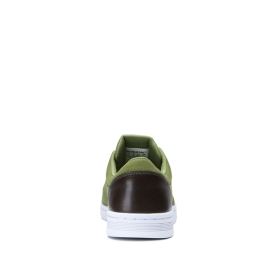 Supra Mens CHINO COURT Army Green/Gray Low Top Shoes | CA-60284